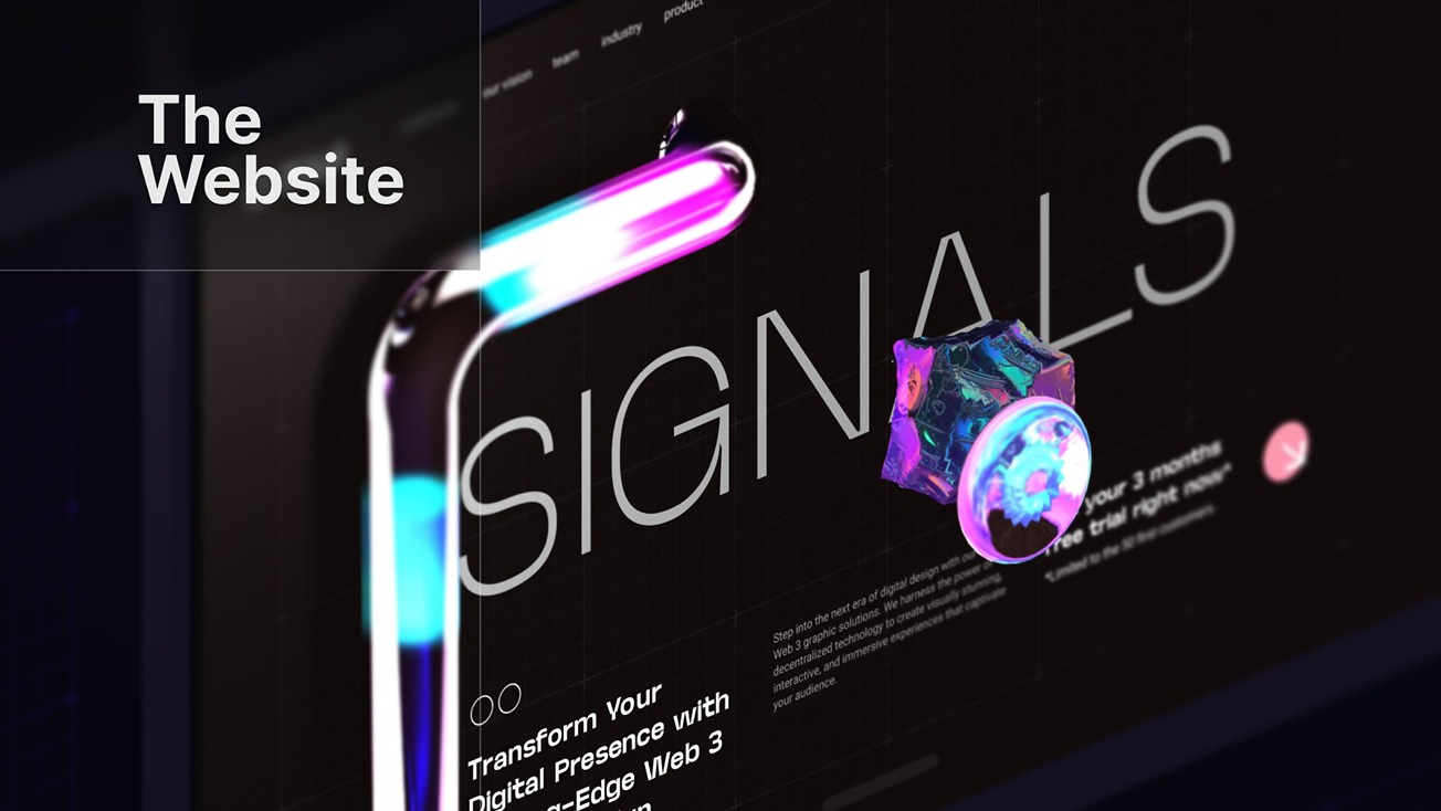 The website - What if 2D websites were 3D?